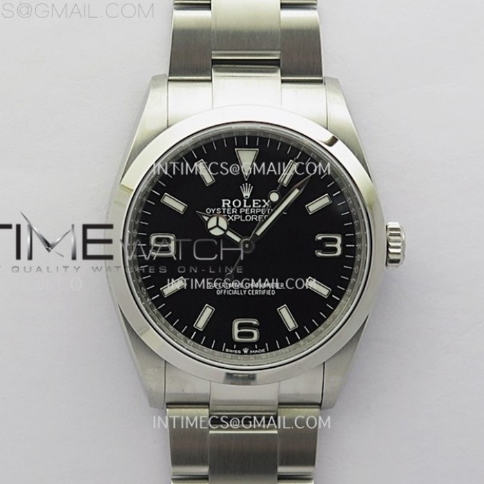 explorer12427036mm904lssvsf11besteditionblackdialon904lssbraceletvs32301