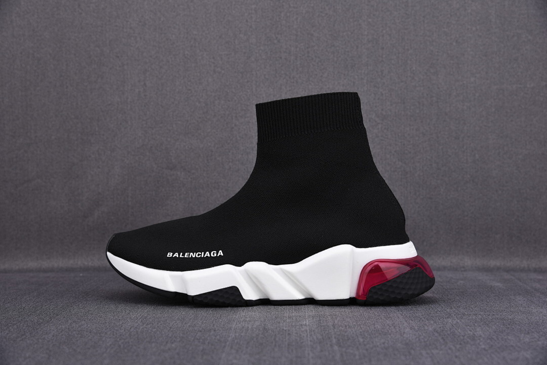 [ZH] 발렌시아가 스피드 러너 블랙 화이트 레드 클리어솔 (여성용)