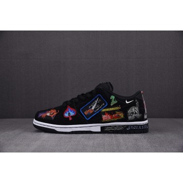[S2] 넥페이스 x 나이키SB 덩크 로우 프로 블랙 (남여공용)
