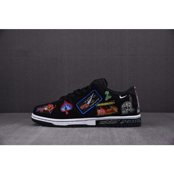 [S2] 넥페이스 x 나이키SB 덩크 로우 프로 블랙 (남여공용)