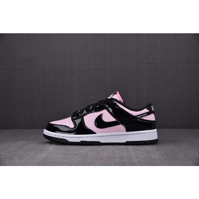 [S2] 나이키 덩크 로우 우먼스 엣네셜 핑크 폼 블랙 (여성용)