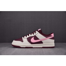 [M] 나이키 덩크 로우 레트로 나이트 마룬 앤 소프트 핑크 (남여공용)