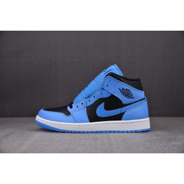 [CJ] 조던1 미드 유티버시티 블루 블랙 (남성용)