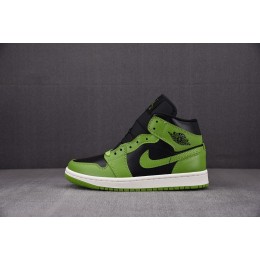 [CJ] 조던1 미드 블랙 알티튜드 그린 (남여공용)