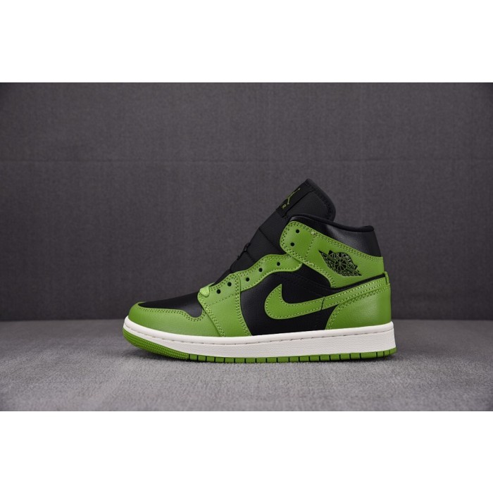 [CJ] 조던1 미드 블랙 알티튜드 그린 (남여공용)