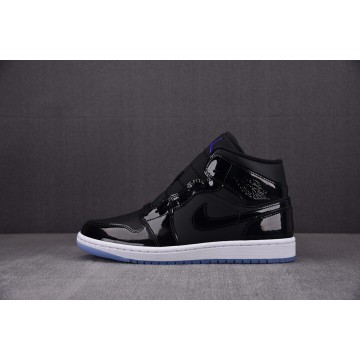 [CJ] 조던1 미드 SE 블랙 다크 콩코드 (남성용)