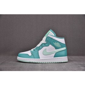 [CJ] 조던1 미드 우먼스 워시드 틸 민트 폼 (남여공용)