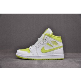 [CJ] 조던1 미드 화이트 아토믹 그린 (여성용)