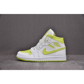 [CJ] 조던1 미드 화이트 아토믹 그린 (여성용)