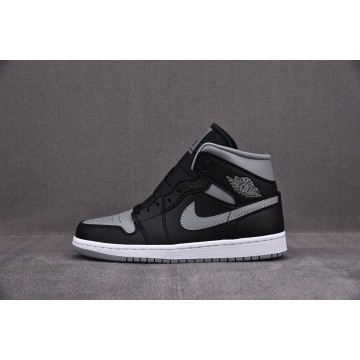 [CJ] 조던1 미드 우먼스 블랙 파티클 그레이 (남여공용)