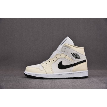 [CJ] 조던1 미드 우먼스 코코넛 밀크 (남성용)