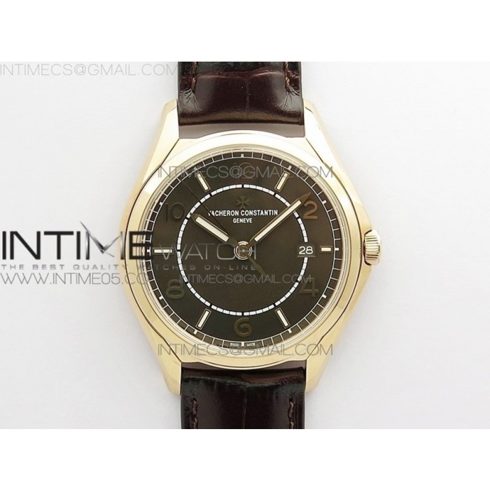 [ZF] 콘스탄틴 피프티식스 로즈골드 브라운다이얼 브라운가죽스트랩 A1326