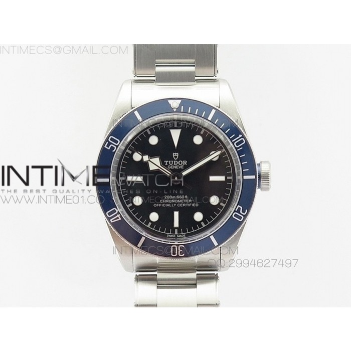 [ZF] 튜더 헤리티지 블랙베이 블루베젤 스틸브레이슬릿 A2824 V5 