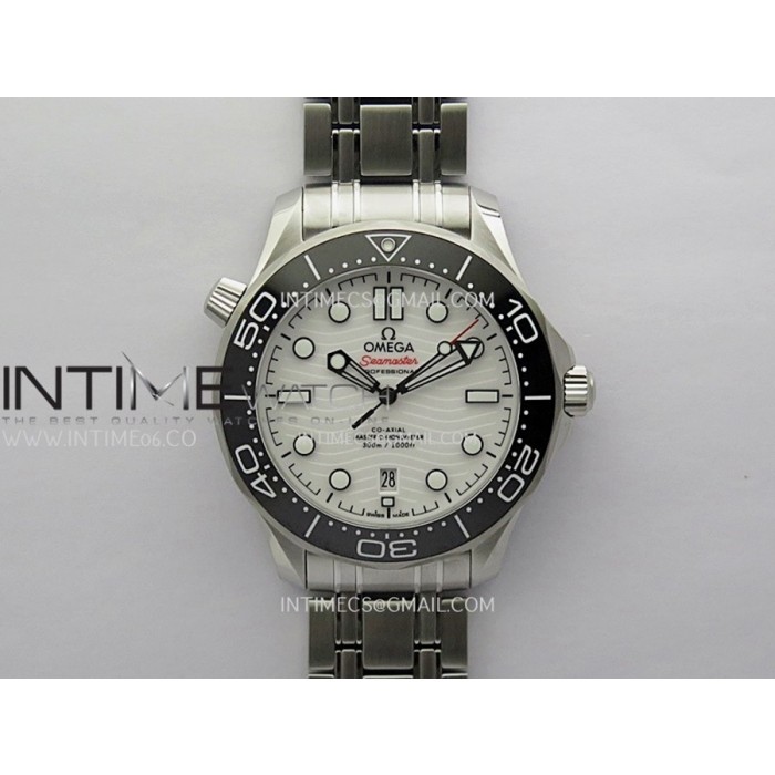 [VSF] 오메가 V4 씨마스터 다이버300M 화이트다이얼 스틸브레이슬릿 8800