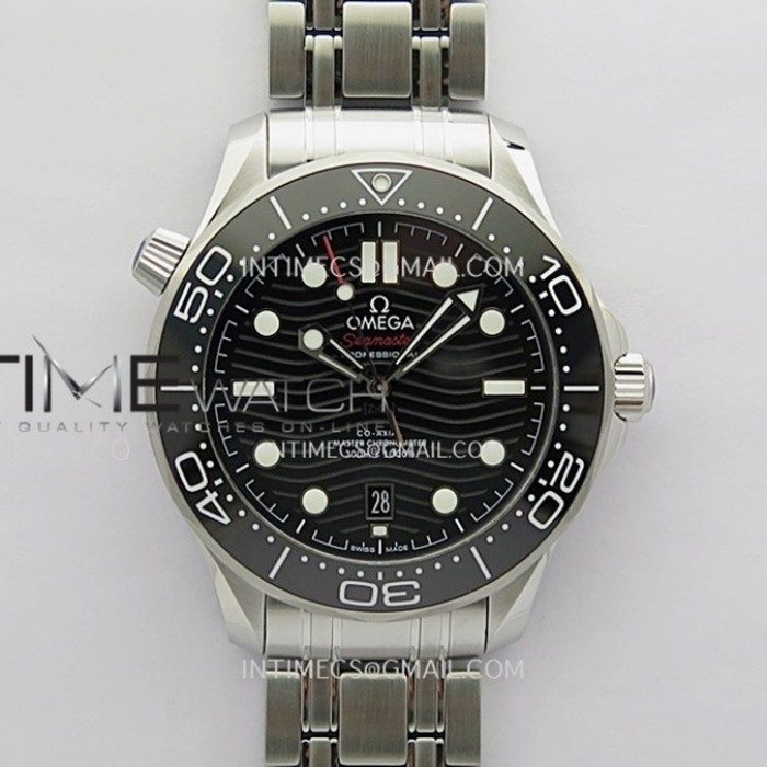 seamasterdiver300mblackceramicbezelv4vsf11besteditionblackdialonssbraceletsupercloneasian88001