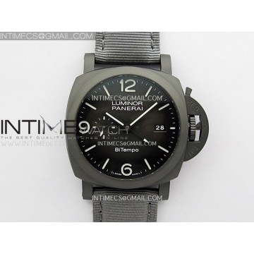 [VSF] 파네라이 루미노르 비템포 티타늄 DLC PAM1467 44미리 블다이얼 그레이나일론스트랩