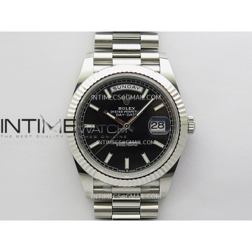 [VSF] 롤렉스 228239 데이데이트40 텅스텐(Cu-W) 블랙다이얼 스틸브레이슬릿 DD3255