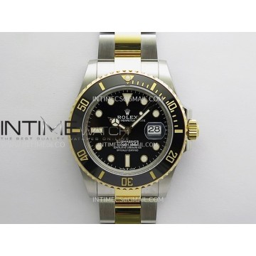 [VSF] 롤렉스 V2 126613 신형서브마리너 옐로우골드콤비 텅스텐(Cu-W) 블랙다이얼 스틸브레이슬릿 DD3235