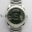 daydate22823940mmgainweightv2vsf11besteditiongreendialromanmarkersonpresidentbraceletdd32551