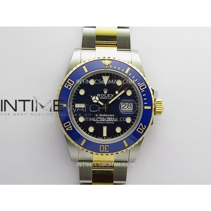 [VSF] 롤렉스 126613 신형서브마리너 옐로우골드콤비 텅스텐(Cu-W) 블루세라믹베젤 블루다이얼 스틸브레이슬릿 DD3235