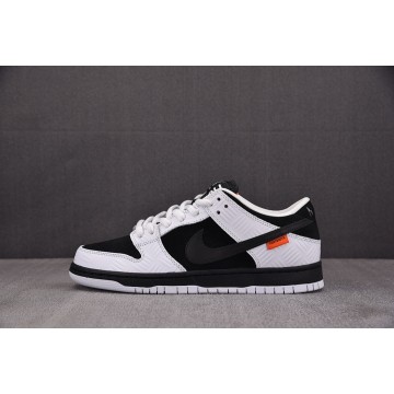 [M] 타이트부스 x 나이키SB 덩크 로우 프로 블랙 앤 화이트 (남성용)