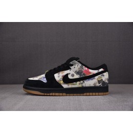 [M] 슈프림 x 나이키SB 덩크 로우 QS 라멜지 블랙 (남여공용)