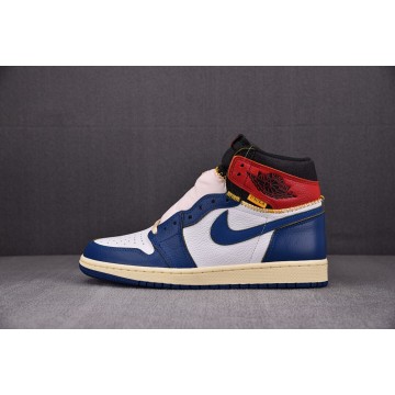 [LJR] 유니온 x 조던1 하이 레트로 블루토 (남성용)