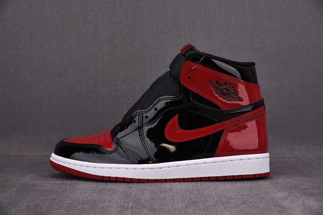 [LJR] 조던1 하이 OG 페이턴트 브레드 (남성용)