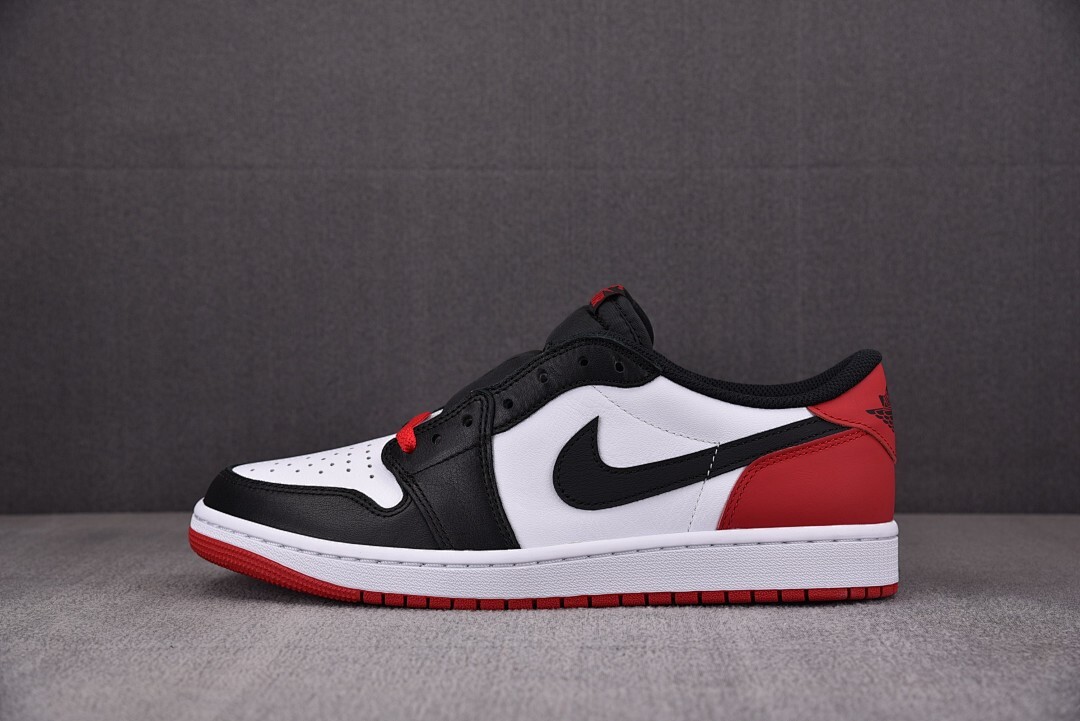 [LJR] 조던1 로우 레트로 OG 블랙토 (남성용)