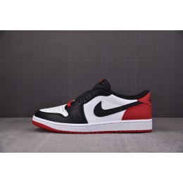 [LJR] 조던1 로우 레트로 OG 블랙토 (남성용)