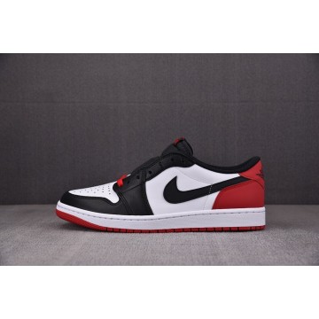 [LJR] 조던1 로우 레트로 OG 블랙토 (남성용)