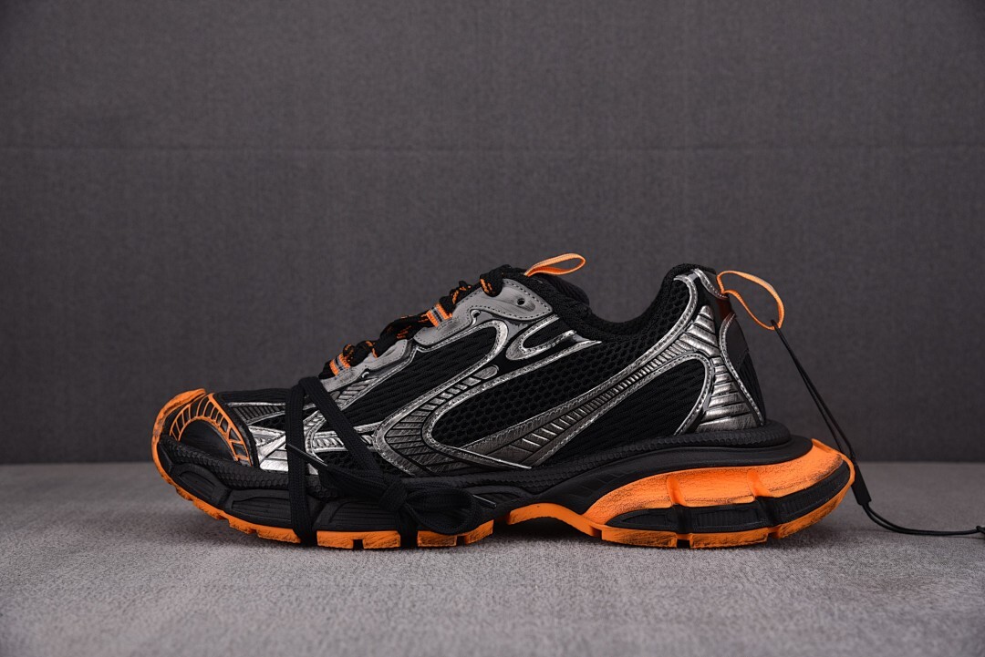 [XA] 발렌시아가 3XL 스니커즈 블랙 오렌지 그레이 (남여공용)