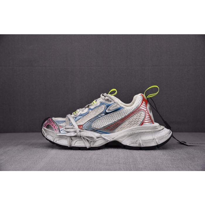 [XA] 발렌시아가 3XL 스니커즈 화이트 레드 블루 (남여공용)