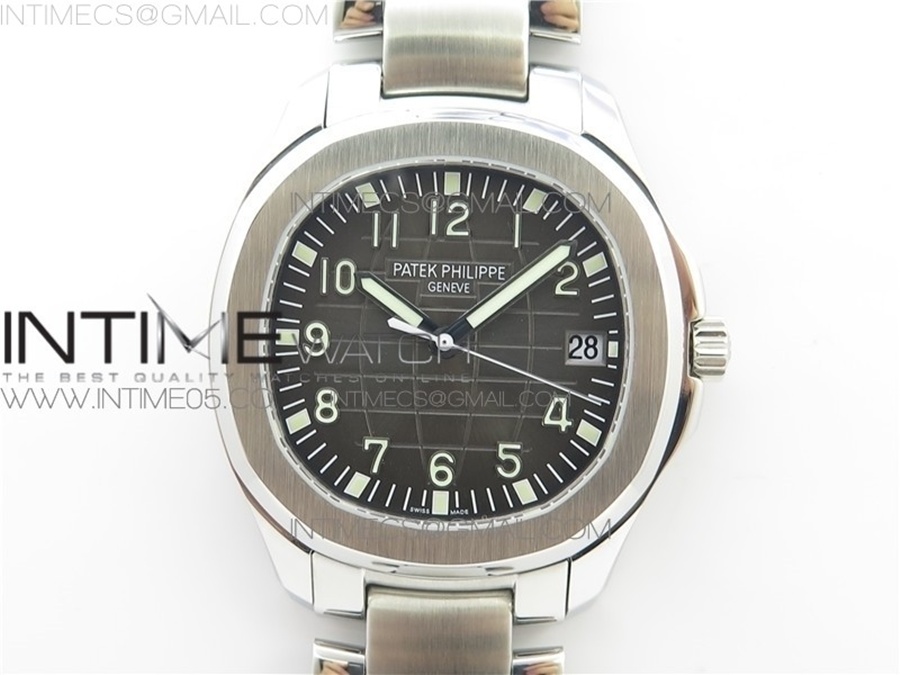 [ZF] 파텍필립 아쿠아넛 5167 블랙다이얼 스틸브레이슬릿 324CS