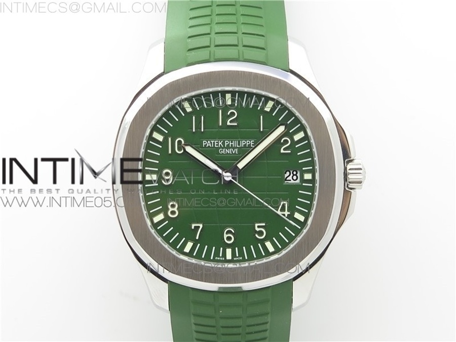 [ZF] 파텍필립 아쿠아넛 5168G 그린다이얼 그린러버스트랩 324CS