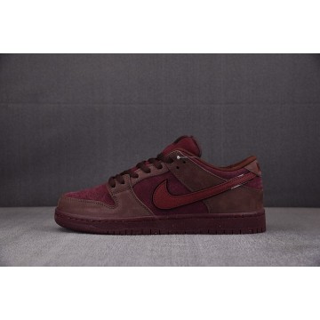 [S2] 나이키SB 덩크 로우 프리미엄 버건디 크러쉬 (남성용)