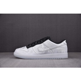 [S2] 클랏 x 프라그먼트 x 나이키 덩크 로우 블랙 앤 화이트 (남여공용)