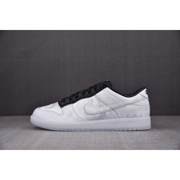 [S2] 클랏 x 프라그먼트 x 나이키 덩크 로우 블랙 앤 화이트 (남여공용)