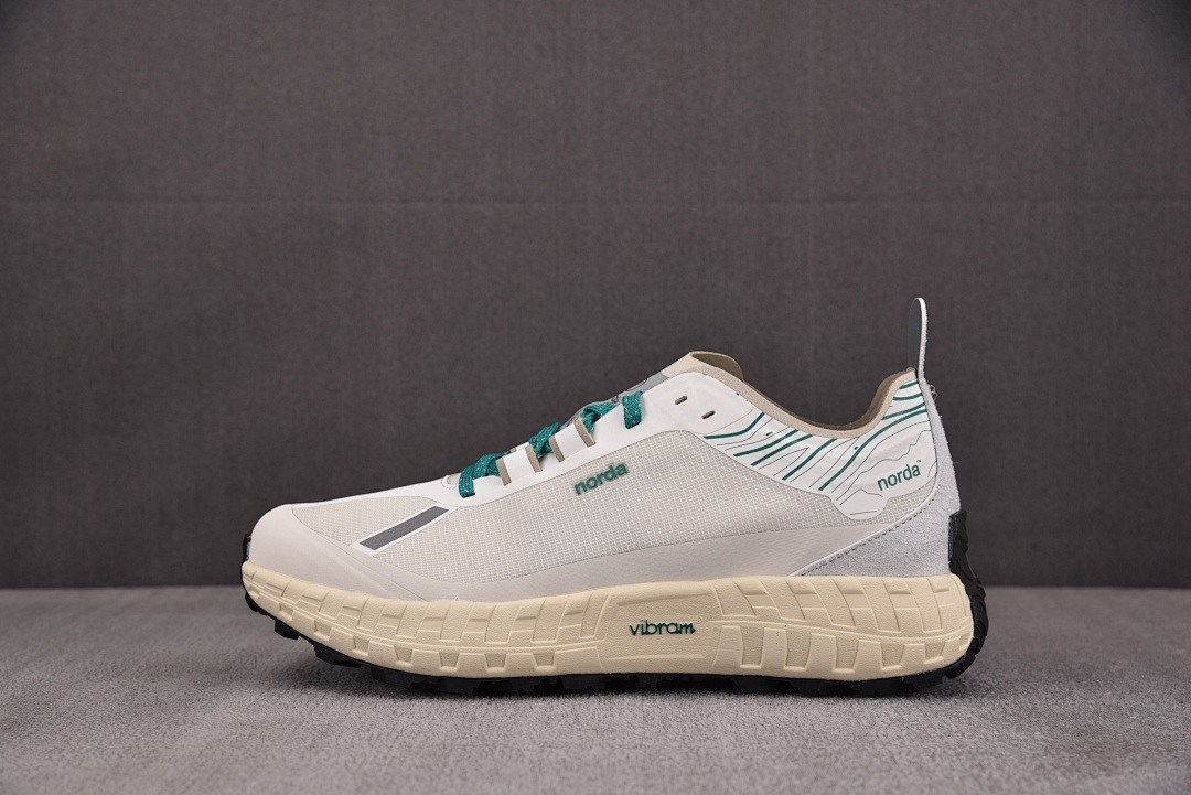 [M] 노다 001 트레일 런닝화 화이트 포레스트 (남여공용)