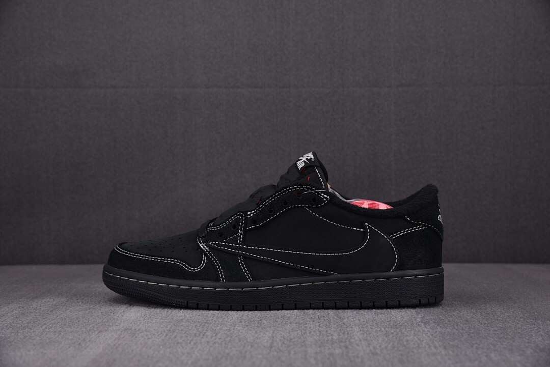 [LJR] 트래비스 스캇 x 조던1 로우 레트로 OG SP 블랙 팬텀 (남여공용)