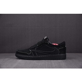 [LJR] 트래비스 스캇 x 조던1 로우 레트로 OG SP 블랙 팬텀 (남여공용)