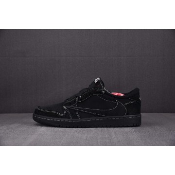 [LJR] 트래비스 스캇 x 조던1 로우 레트로 OG SP 블랙 팬텀 (남여공용)