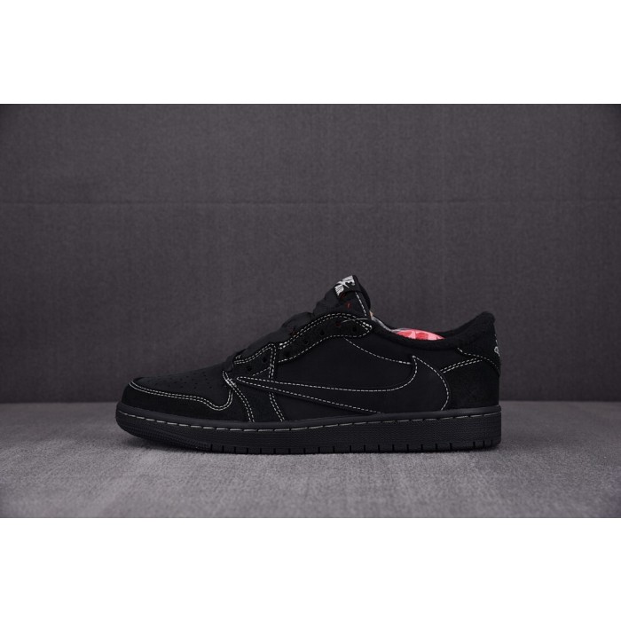 [LJR] 트래비스 스캇 x 조던1 로우 레트로 OG SP 블랙 팬텀 (남여공용)