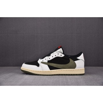 [LJR] 트래비스 스캇 x 조던1 로우 레트로 OG SP 우먼스 미디움 올리브 (남여공용)