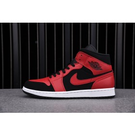 [CJ] 조던1 미드 블랙 짐 레드 (남여공용)