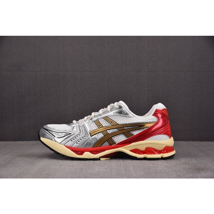 [ZH] 스니커 폴리틱스 x 아식스 젤 카야노14 크림 퓨어 골드 (남여공용)