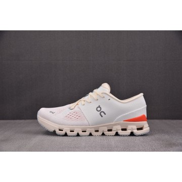 [순원] 온 러닝 클라우드X4 트레이닝화 아이보리 살몬 (남여공용)