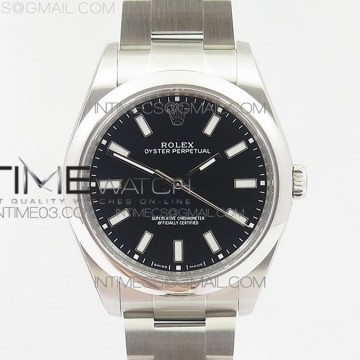 [BP] 롤렉스 114300 오이스터퍼페츄얼 39mm 스틸 블랙다이얼 브레이슬릿 SA3132