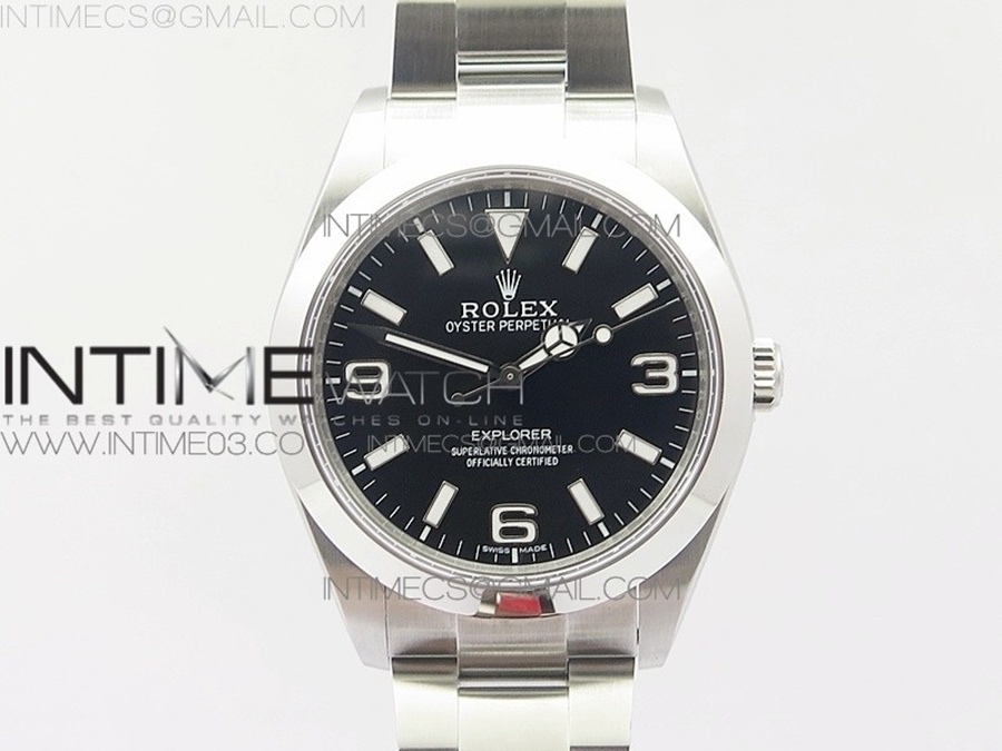 [BP] 롤렉스 904L 214270 익스플로러1 스틸 블랙다이얼 브레이슬릿
