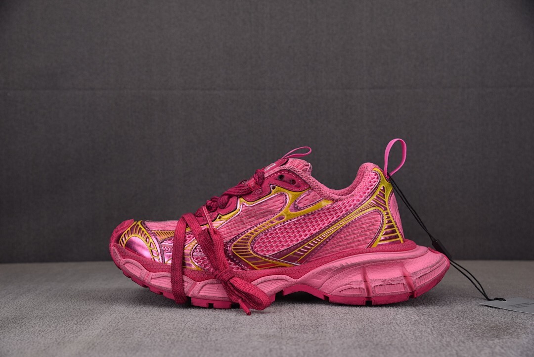 [XA] 발렌시아가 3XL 스니커즈 핑크 옐로우 (남여공용)